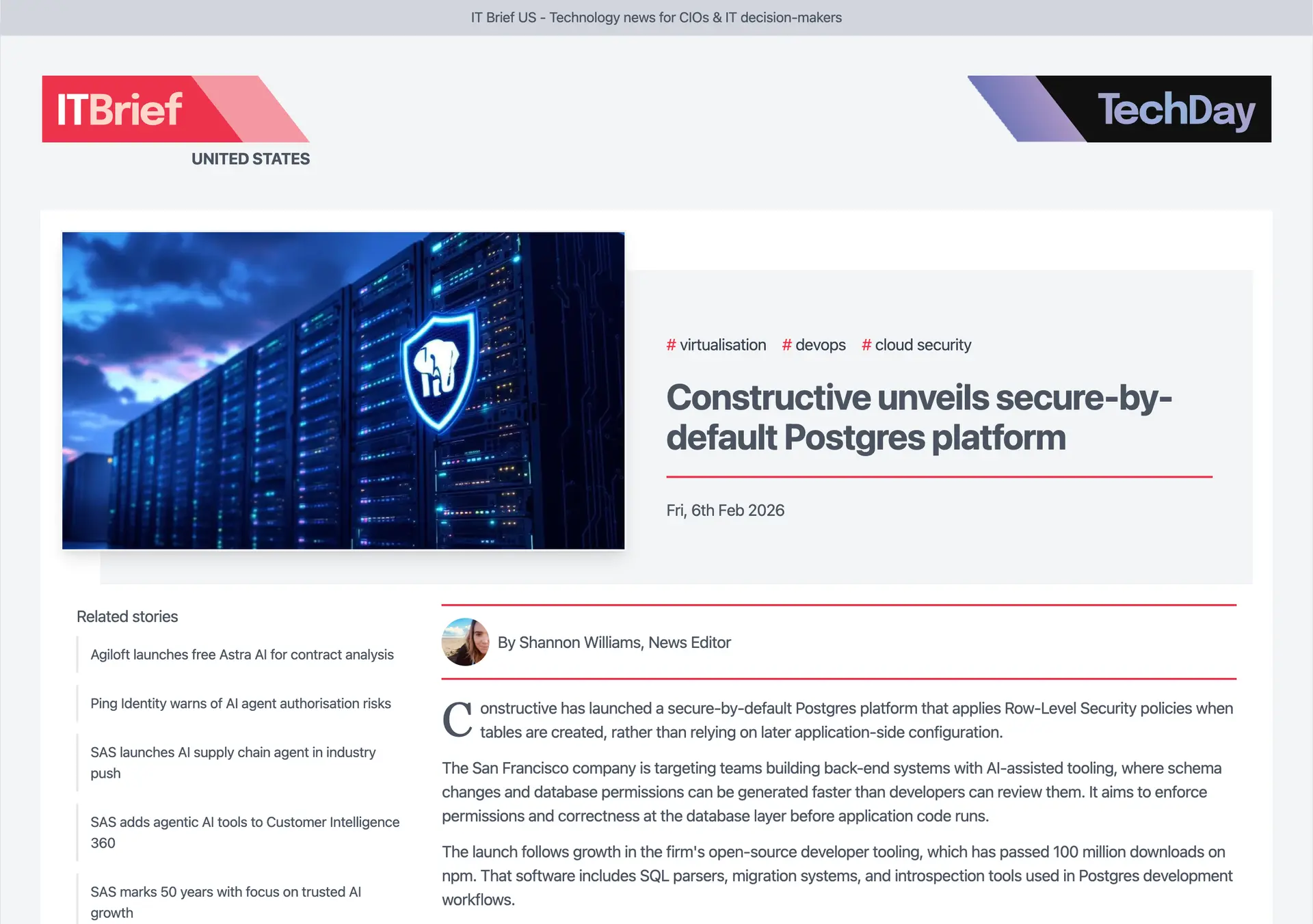 Constructive unveils secure-by-default Postgres platform