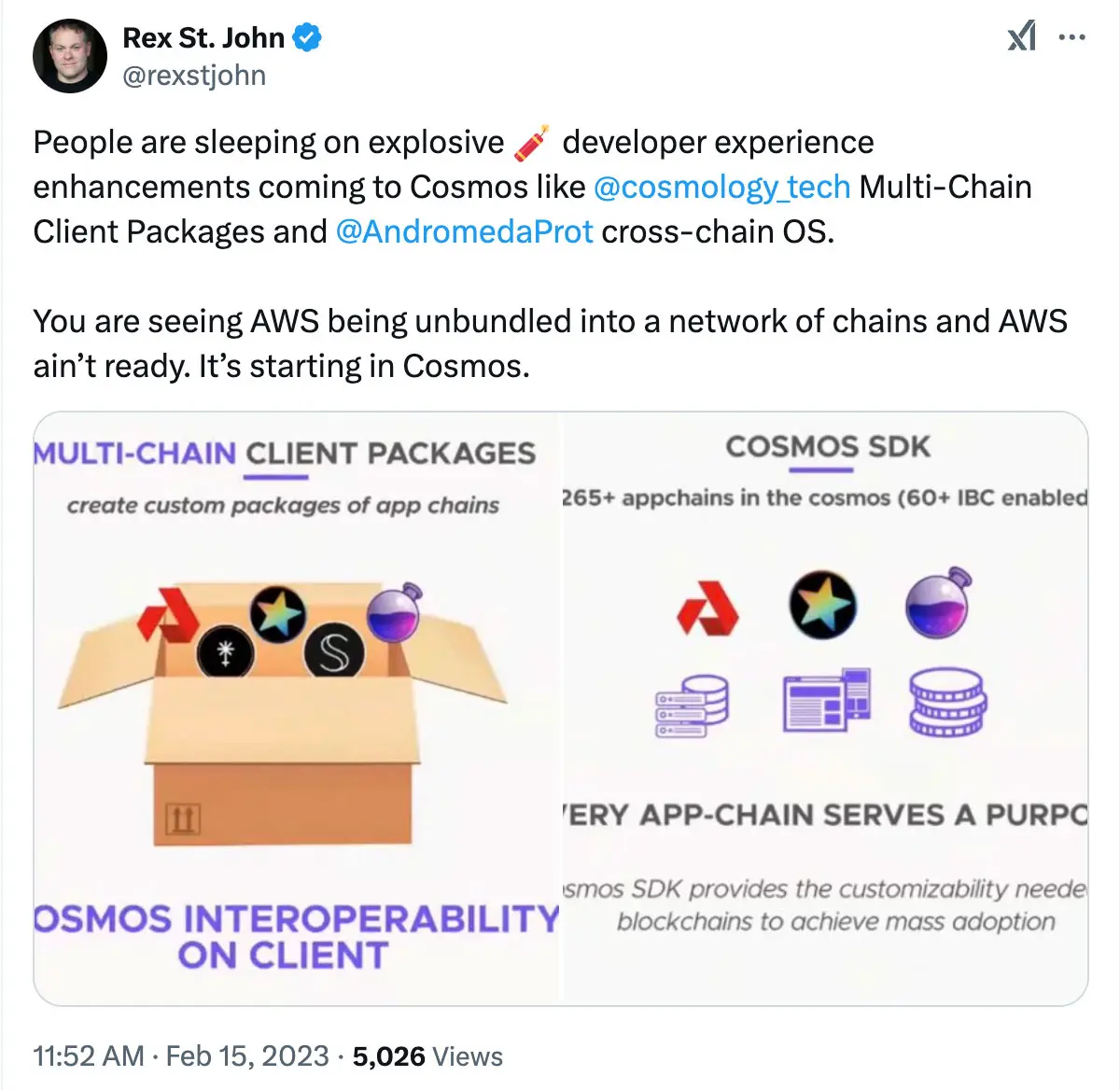 Rex St. John Highlights Multi-Chain Enhancements