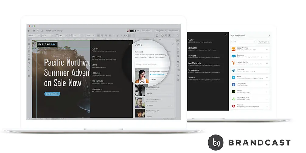 Brandcast Product Videos and Screenshots
